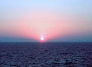 Bild mit hoher Farbtemperatur