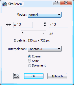 Formelunterstützung