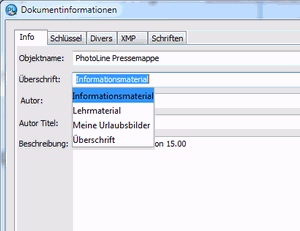 Dokumentinformationen