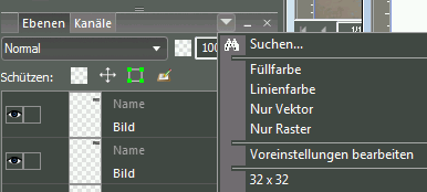 Suchfunktion aufrufen